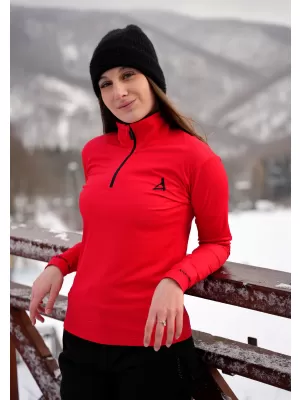 Női funkcionális Thermo pulóver prémium ALTISPORT VOJ/ALW000TER03 PIROS