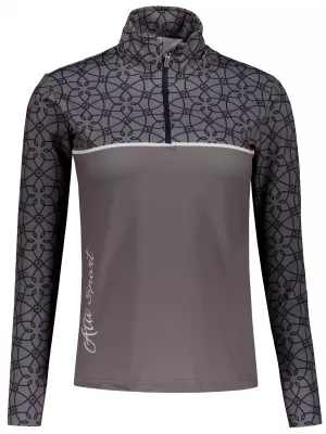 Női funkcionális Thermo pulóver prémium ALTISPORT VOJ/ALW053TER03 SZÜRKE