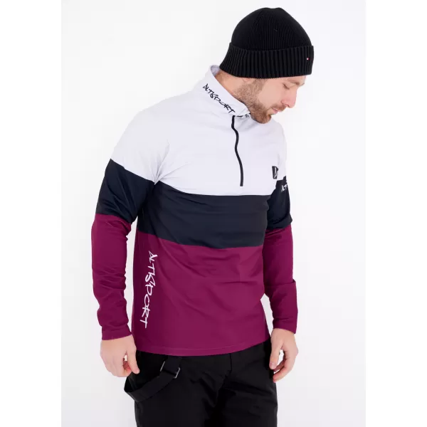  Férfi funkcionális Thermo pulóver prémium ALTISPORT VOJ/ALM051TER03 BURGUNDIA 