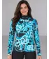 Női funkcionális Thermo pulóver prémium ALTISPORT VOJ/ALW054TER03 FEKETE -BLUE