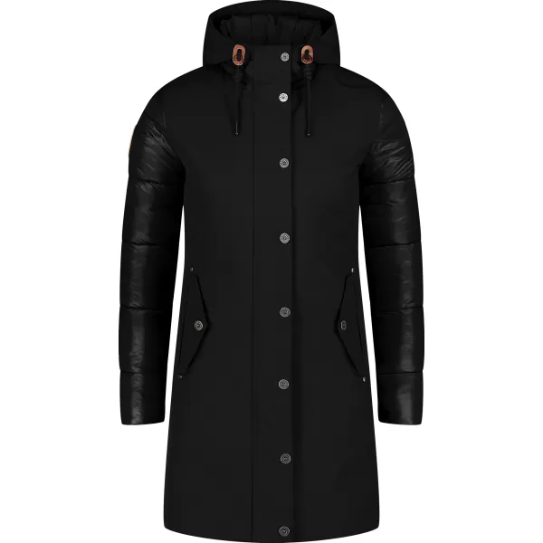  Női télikabát NORDBLANC WARMHUG NBWJL8073 FEKETE 