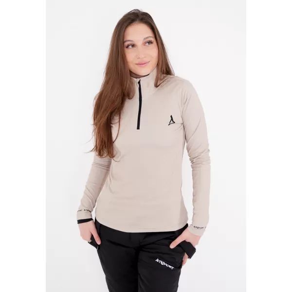  Női funkcionális Thermo pulóver prémium ALTISPORT VOJ/ALW000TER03 BARNA 