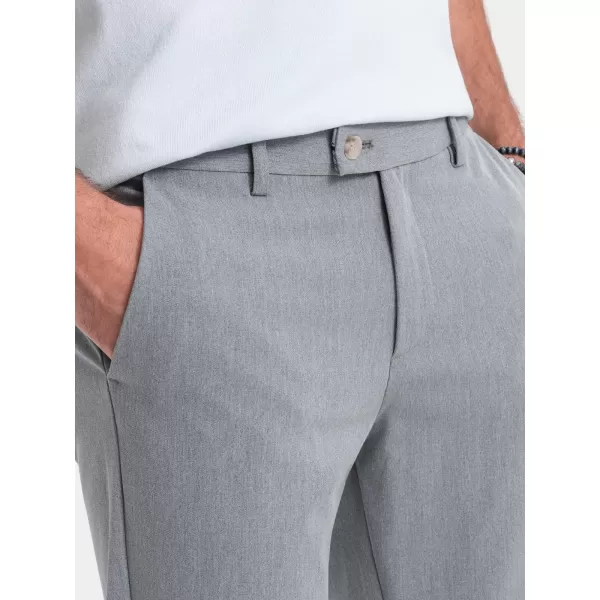  Nadrág OMBRE OM-PACP-0191 VILÁGOSSZÜRKE 