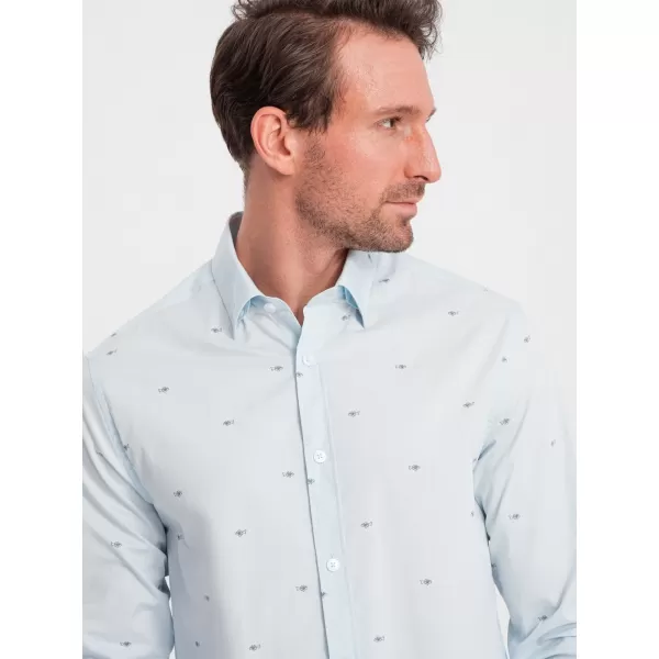  Ing OMBRE OM-SHCS-0156 KÉK 
