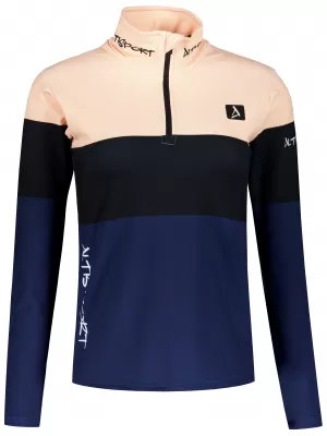 Női funkcionális Thermo pulóver prémium ALTISPORT VOJ/ALW051TER03 NARANCSSÁRGA/KÉK