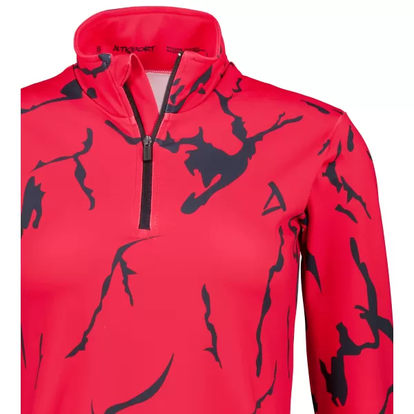  Női funkcionális Thermo pulóver prémium ALTISPORT VOJ/ALW052TER03 PIROS 