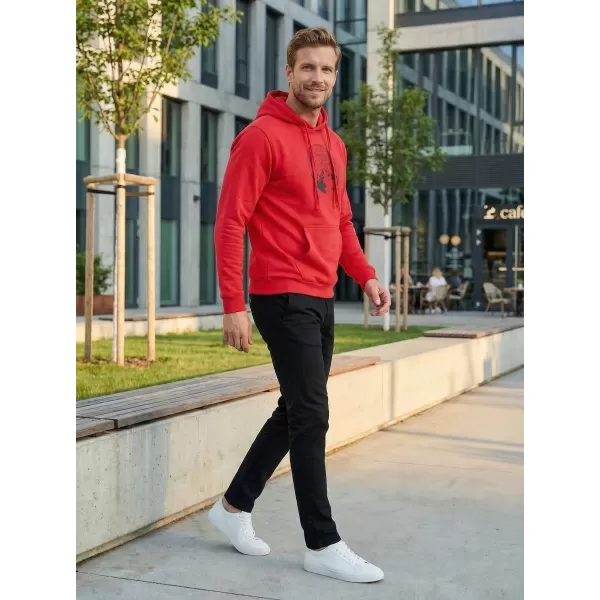 Férfi pulóver ALTISPORT ALM172JN796 PIROS 