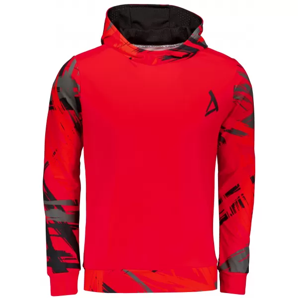  Férfi prémium funkcionális pulóver ALTISPORT VOJ/ALM039MI01 PIROS 