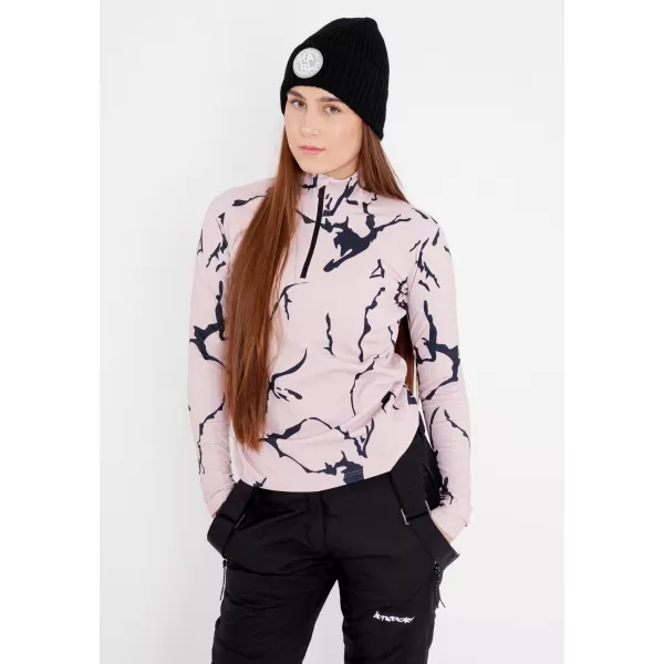  Női funkcionális Thermo pulóver prémium ALTISPORT VOJ/ALW052TER03 BARNA 