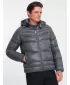 Férfi téli kabát OMBRE OM-JAHP-22FW-010 GRAFIT