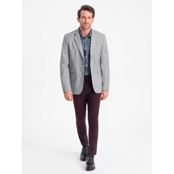  Kabát OMBRE OM-BLZB-0115 SZÜRKE 