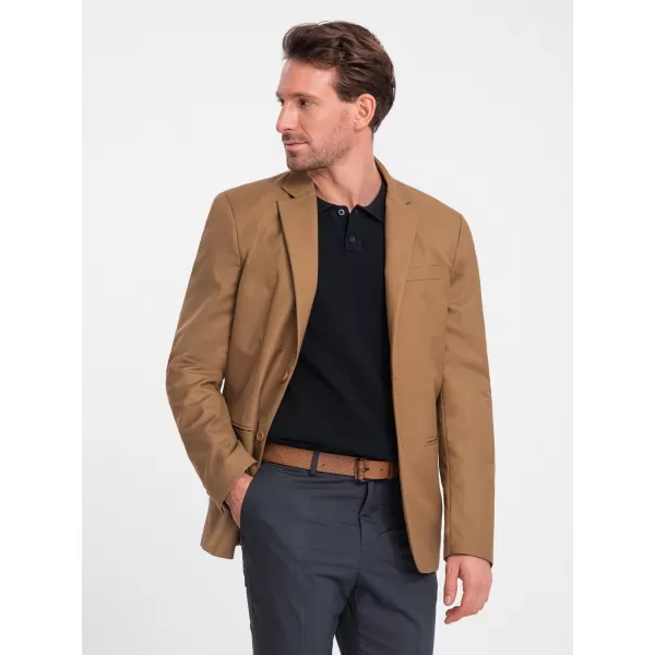  Kabát OMBRE OM-BLZB-0115 KARAMELLA 