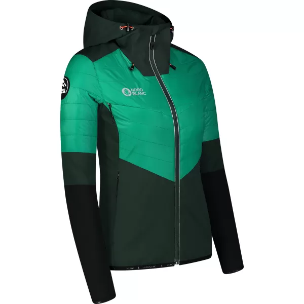  Női sportdzseki NORDBLANC ICEBERGS NBWJL8112 SÖTÉTZÖLD 