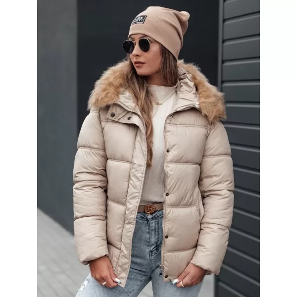  Női kabát DSTREET NORDKOLL TY4710 KHAKI 