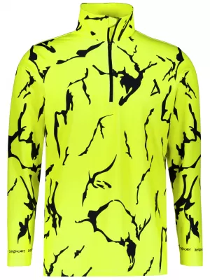 Férfi funkcionális Thermo pulóver prémium ALTISPORT VOJ/ALM052TER03 NEONZÖLD