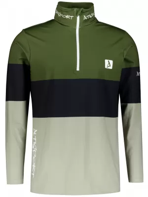 Férfi funkcionális Thermo pulóver prémium ALTISPORT VOJ/ALM051TER03 KHAKI