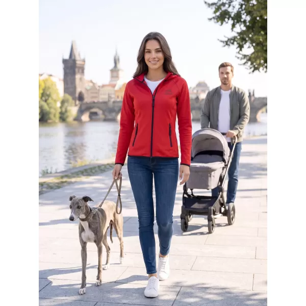  Női funkcionális sportpulóver ALTISPORT ALW056418 PIROS 