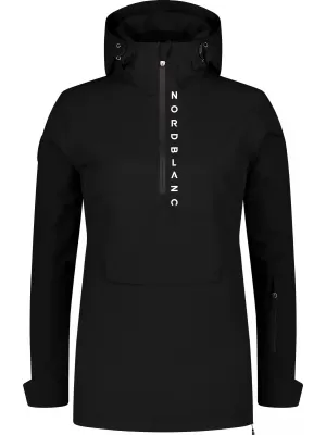 Női anorák NORDBLANC WINTERFUN NBWJL8130 FEKETE