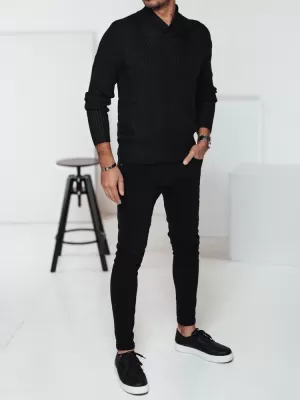 Férfi pulóver DSTREET wx2256 FEKETE