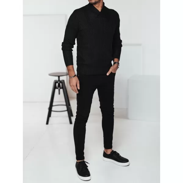  Férfi pulóver DSTREET wx2256 FEKETE 