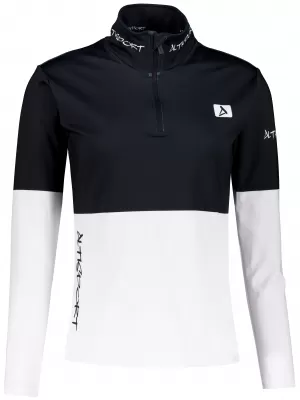 Női funkcionális Thermo pulóver prémium ALTISPORT VOJ/ALW051TER03 FEKETE -FEHÉR
