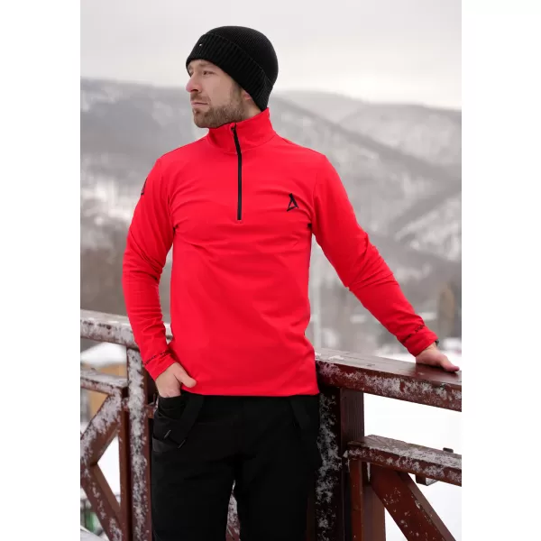  Férfi funkcionális Thermo pulóver prémium ALTISPORT VOJ/ALM000TER03 PIROS 
