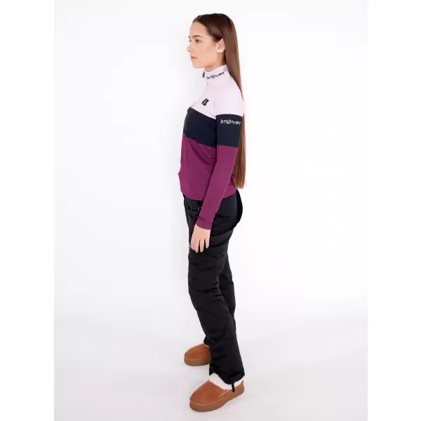  Női funkcionális Thermo pulóver prémium ALTISPORT VOJ/ALW051TER03 BURGUNDIA 