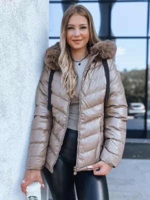 Női kabát DSTREET MIRIAL TY3771 BÉZS