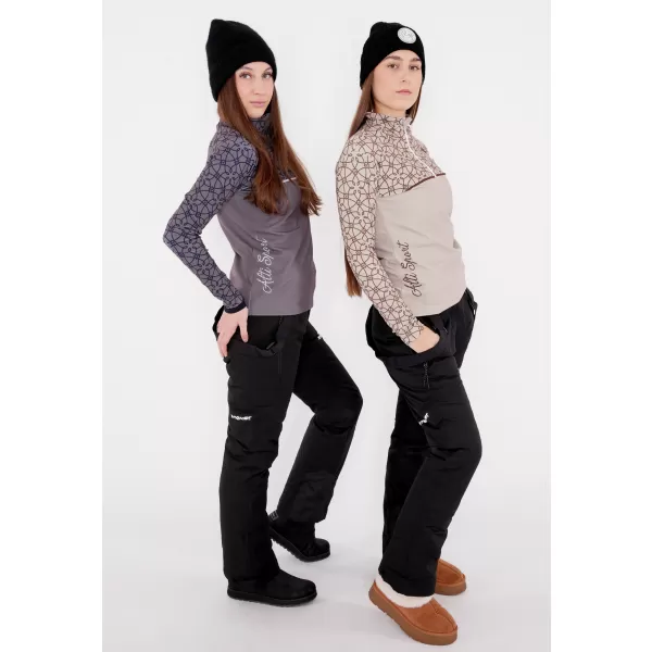  Női funkcionális Thermo pulóver prémium ALTISPORT VOJ/ALW053TER03 SZÜRKE 