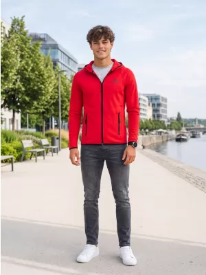 Férfi funkcionális sportpörkölt ALTISPORT ALM006417 PIROS