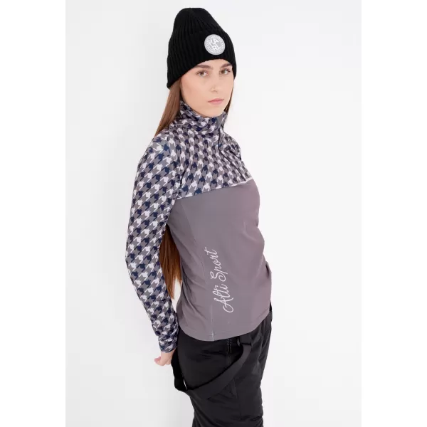  Női funkcionális Thermo pulóver prémium ALTISPORT VOJ/ALW048TER03 SZÜRKE 