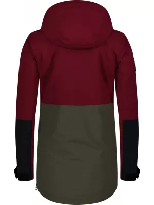 Női anorák NORDBLANC WINTERFUN NBWJL8130 BURGUNDIA