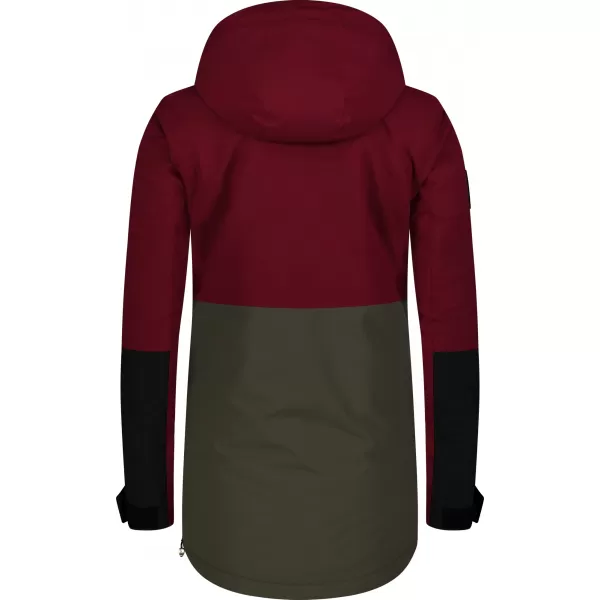  Női anorák NORDBLANC WINTERFUN NBWJL8130 BURGUNDIA 