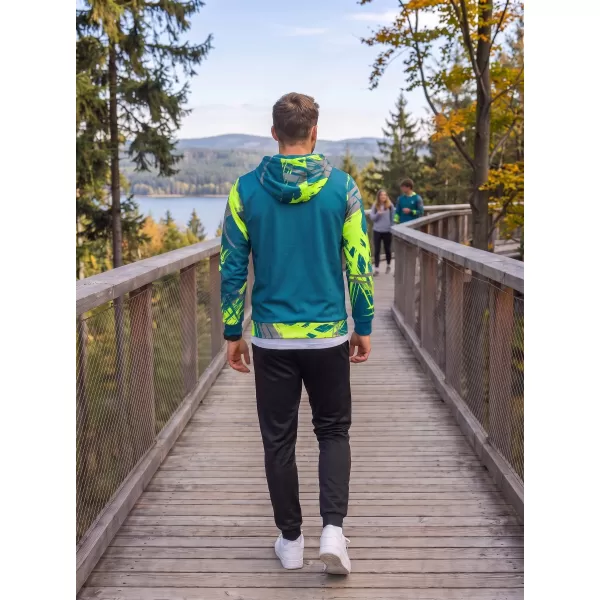  Férfi prémium funkcionális pulóver ALTISPORT VOJ/ALM039MI01 KEROZIN 