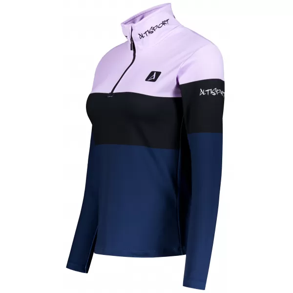  Női funkcionális Thermo pulóver prémium ALTISPORT VOJ/ALW051TER03 IBOLYA/KÉK 