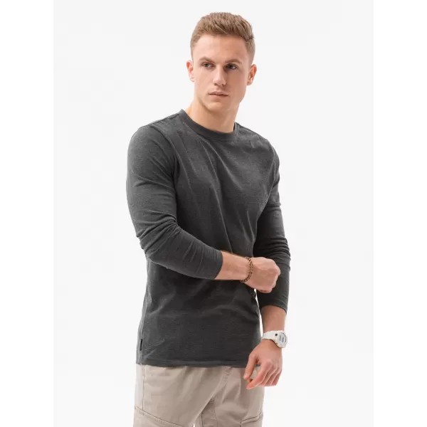 Férfi t -póló hosszú ujjú OMBRE Z43 MIX 2-PACK SZÜRKE 