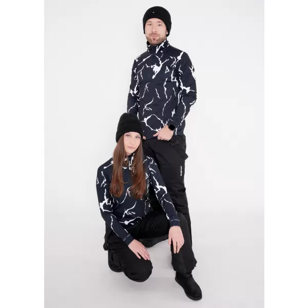  Férfi funkcionális Thermo pulóver prémium ALTISPORT VOJ/ALM052TER03 FEKETE 