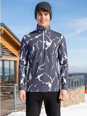 Férfi funkcionális Thermo pulóver prémium ALTISPORT VOJ/ALM052TER03 SZÜRKE