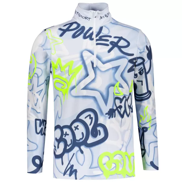  Férfi funkcionális Thermo pulóver prémium ALTISPORT VOJ/ALM054TER03 KÉK 