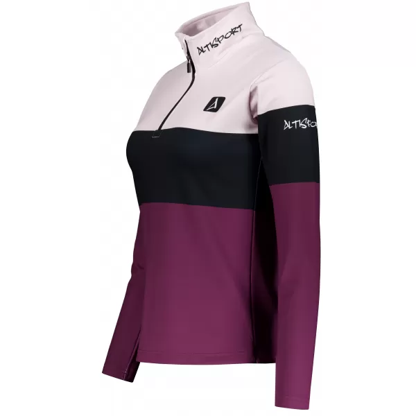  Női funkcionális Thermo pulóver prémium ALTISPORT VOJ/ALW051TER03 BURGUNDIA 