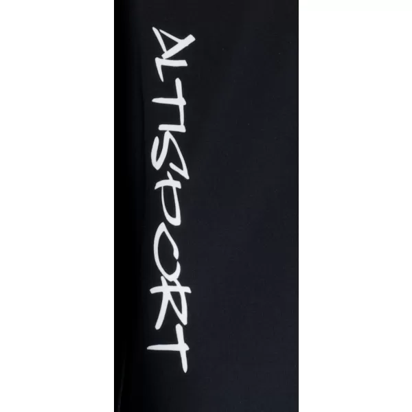  Női funkcionális Thermo pulóver prémium ALTISPORT VOJ/ALW051TER03 KEROZINFEKETE 