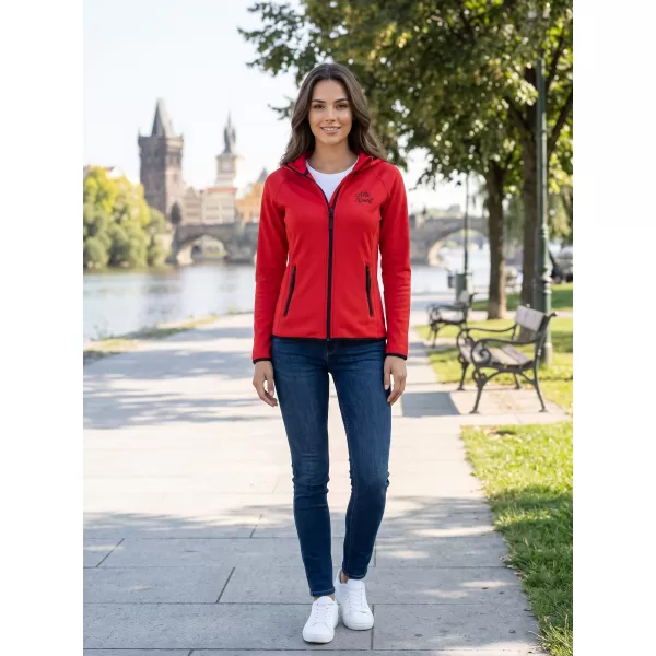  Női funkcionális sportpulóver ALTISPORT ALW056418 PIROS 