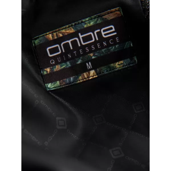  Kabát OMBRE OM-BLZB-0113 GRAFIT 