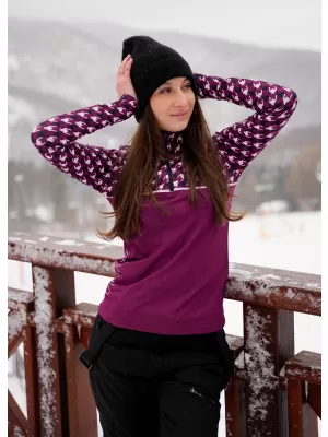 Női funkcionális Thermo pulóver prémium ALTISPORT VOJ/ALW048TER03 LILA