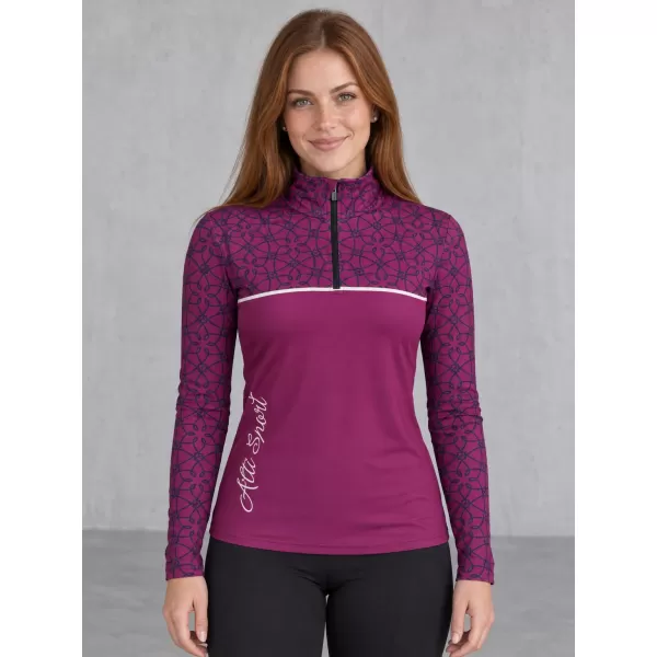  Női funkcionális Thermo pulóver prémium ALTISPORT VOJ/ALW053TER03 LILA 