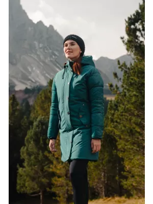 Női télikabát NORDBLANC WARMHUG NBWJL8073 SÖTÉTZÖLD