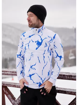 Férfi funkcionális Thermo pulóver prémium ALTISPORT VOJ/ALM052TER03 FEHÉR