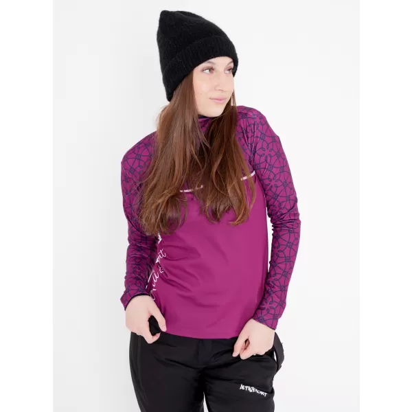  Női funkcionális Thermo pulóver prémium ALTISPORT VOJ/ALW053TER03 LILA 
