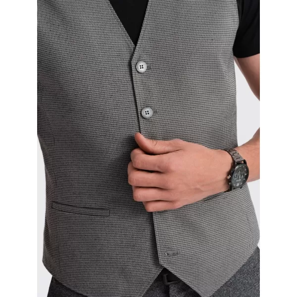  Mellény OMBRE OM-BLZV-0111 SZÜRKE 