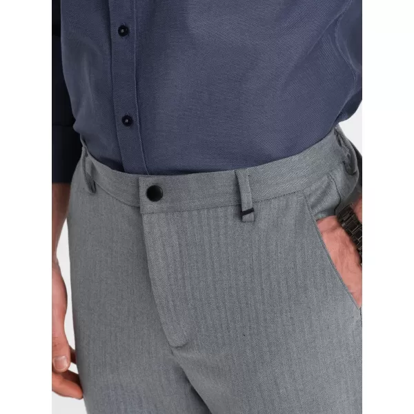  Nadrág OMBRE OM-PACP-0158 SZÜRKE 